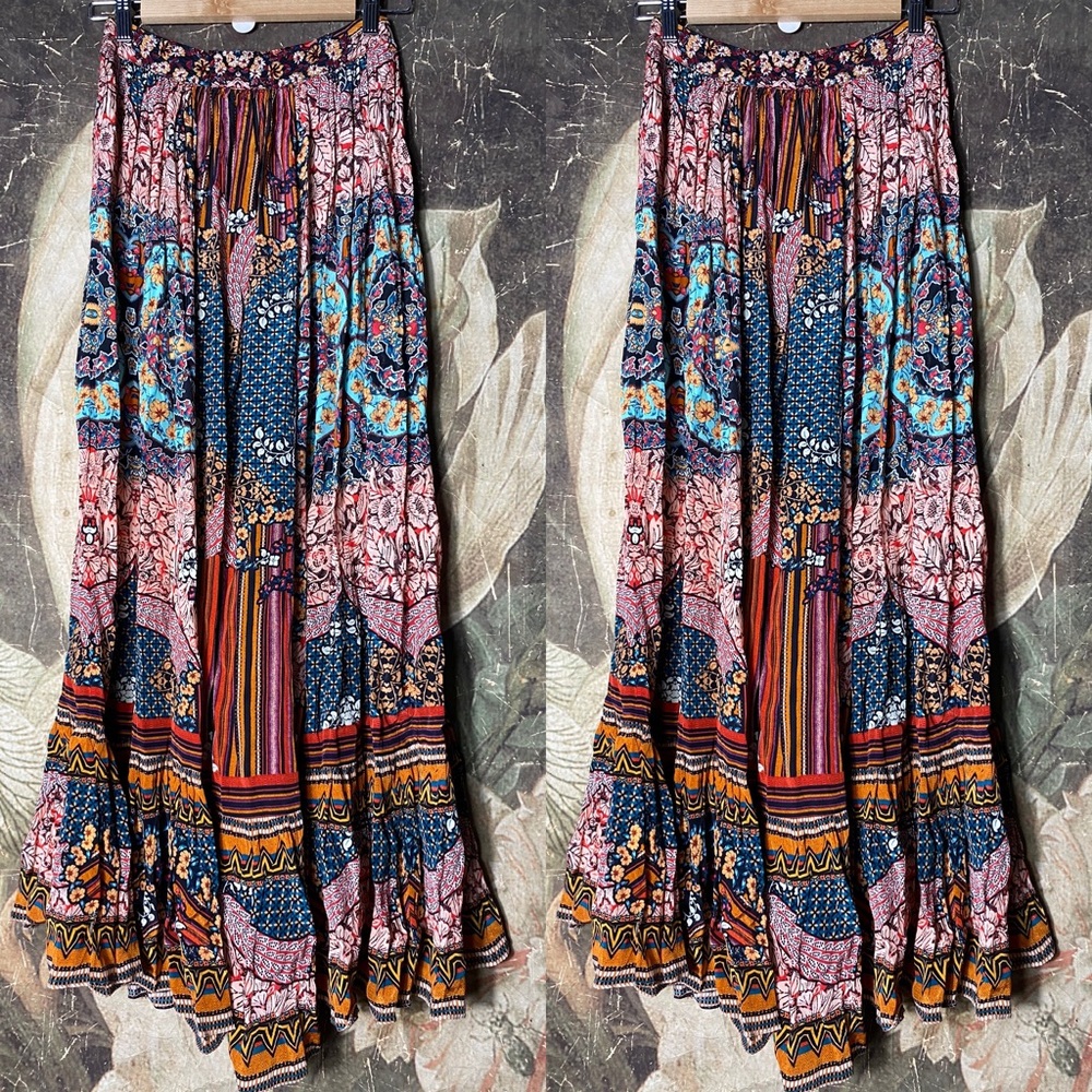 New Bhanuni by jyoti Allaire High-Low Maxi Skirt - Picture 4 of 8